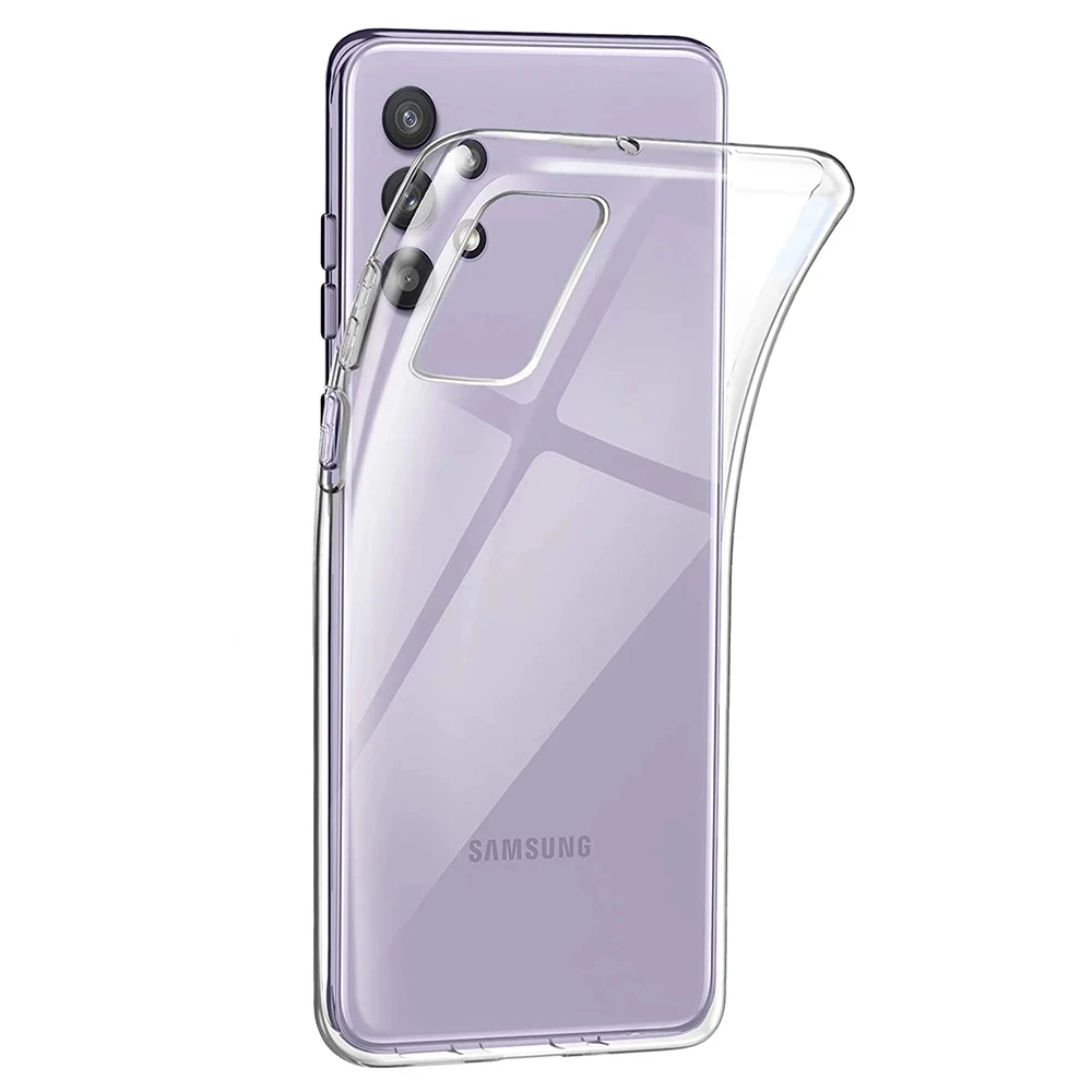 

Ultra Thin Clear Silicone Case for Samsung Galaxy A51 A71 A01 Core A11 A21 A21S A31 A41 A81 A91 A32 A52 A72 TPU Back Cover Shell