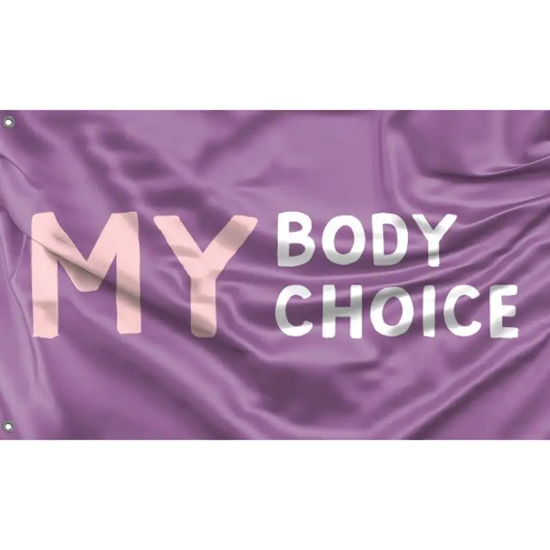 

Флаг My Body My Choice | Принт с уникальным дизайном | Высококачественные материалы Hiqh | Размер-3x5 футов/90x150 см