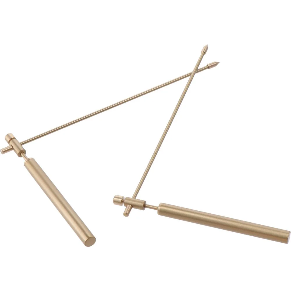 

2 шт., снаряжение для охоты на привидениях из чистой меди, охотники на привидениях, гадальные удочки, охота на привидениях