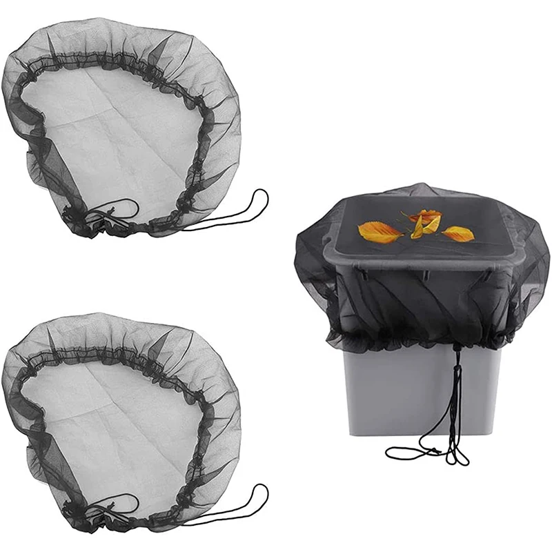 

Mesh Cover Netting for Rain Barrel Water Collection Bucket Tank Protector Netting Outdoor Harvesting Tool Protector Garden Acces