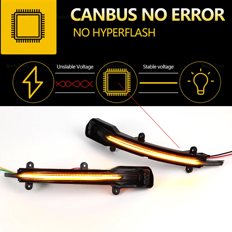 Audi Q5 SQ5 8R 2008-2017 Q7 SQ7 4L Facelift 2010-2015 Динамический вращающийся сигнал Зеркальный