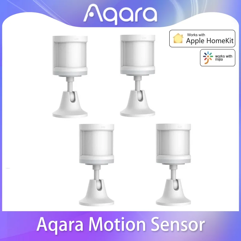 

Умный датчик движения Aqara ZigBee Gateway, Беспроводной сенсор для обнаружения присутствия, движение тела, для Mi Home, Homekit