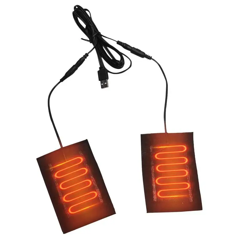 

USB электрический тканевый обогреватель портативный 5 В ручной грелка для работы прогулок путешествия зима кемпинг игры учебы ночное использование