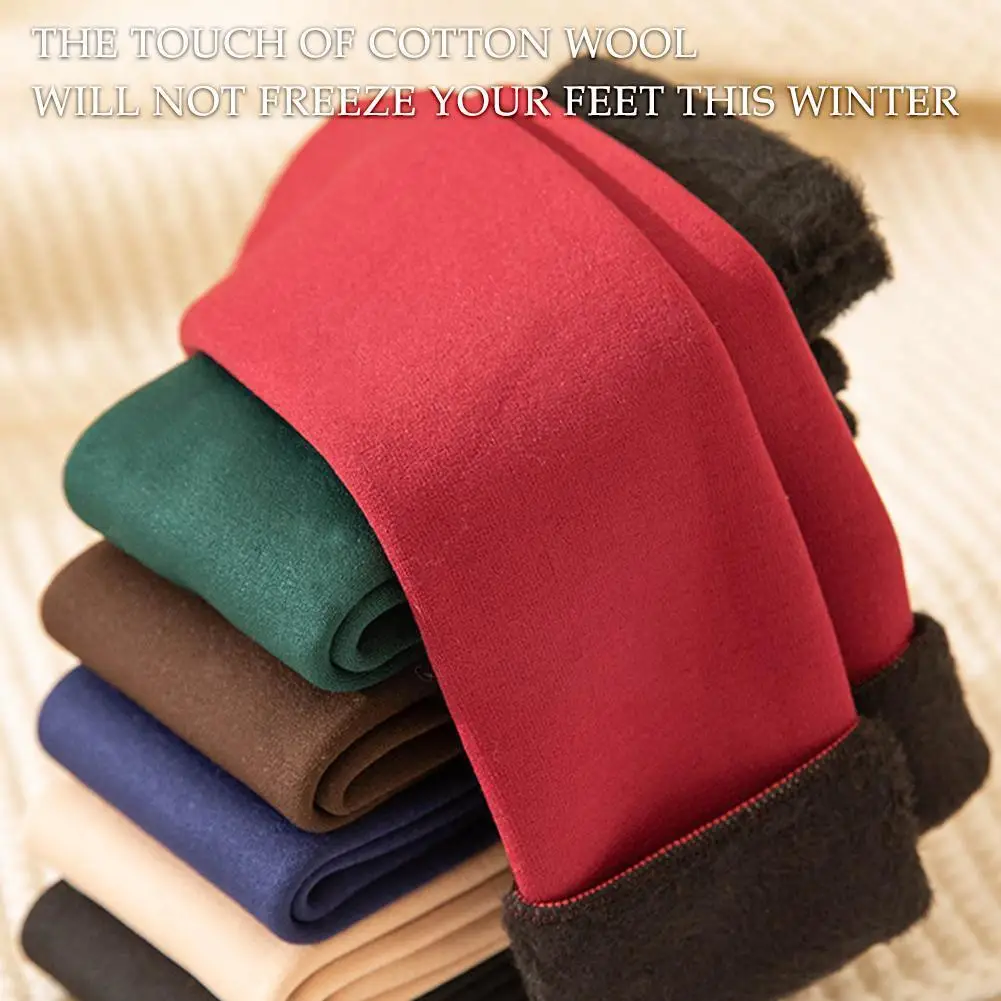 

Женские и мужские зимние носки, теплые утепленные теплые зимние сапоги, кашемировые утепленные бархатные мягкие носки, Прямая поставка, домашние носки D3C8