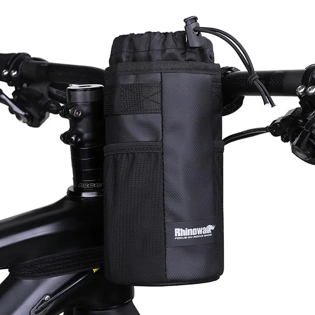 

1.2l Bicycle Water Bottle Bag Carrier Pouch Portable Insulated Kettle Handlebar Bag Cycling Accessories