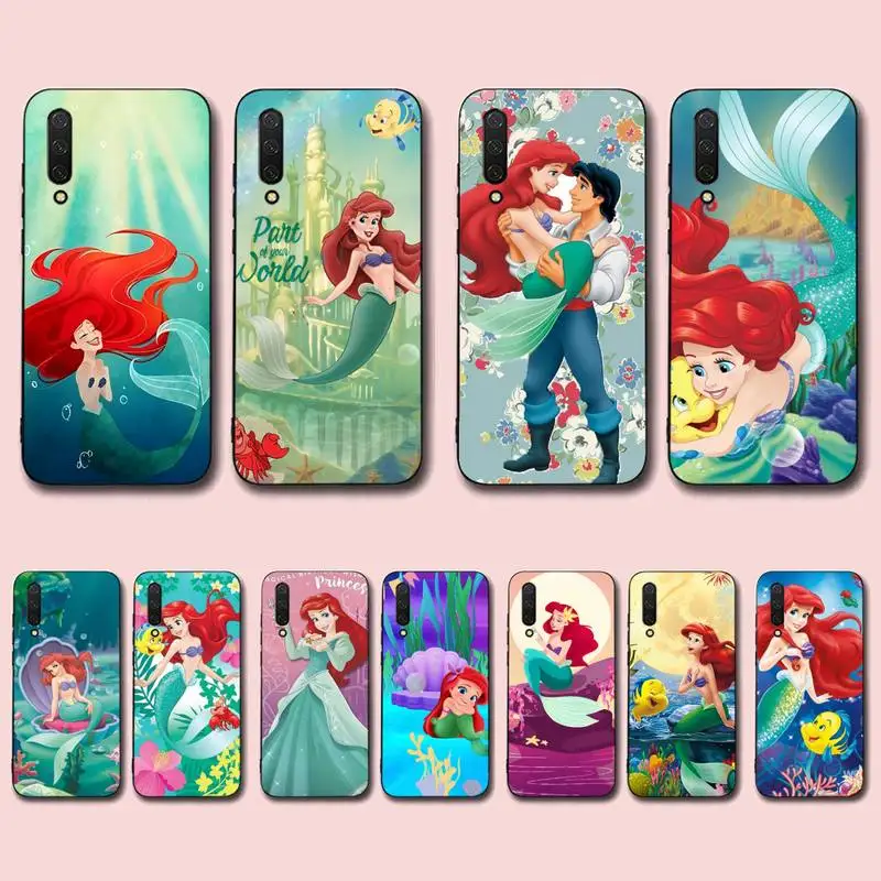 

Disney Princess Cute Phone Case for Xiaomi mi 8 9 10 lite pro 9SE 5 6 X max 2 3 mix2s F1
