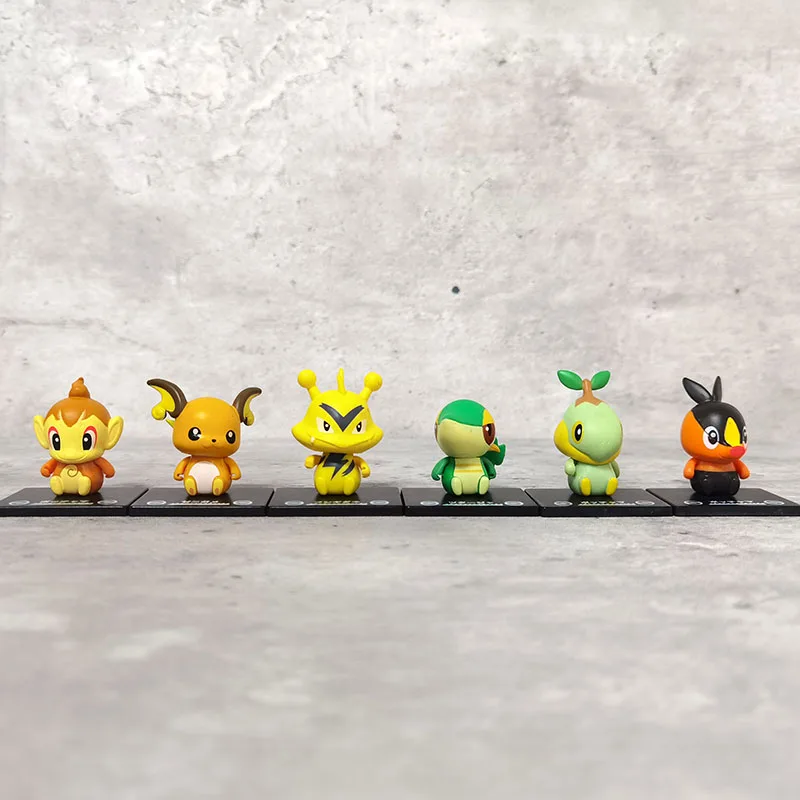 Экшн-фигурки Пикачу 6 шт./компл. |