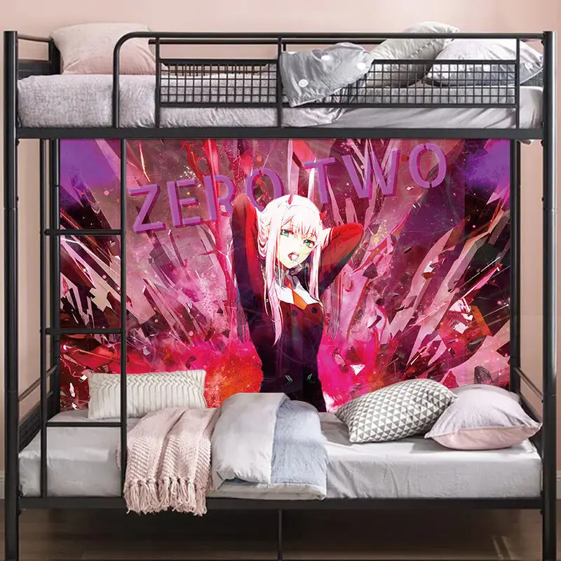 

FRANXX Anime Decor Self-Adhesive Wall Stickers Student Dormitory Poster Wallpaper HD Stickers Room Background Decoration Art