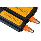 Оранжевые компьютерные кабели шасси, кабельный разъем, коаксиальные разъемы BNC мама-RJ45 папа RJ45 к RF адаптеру