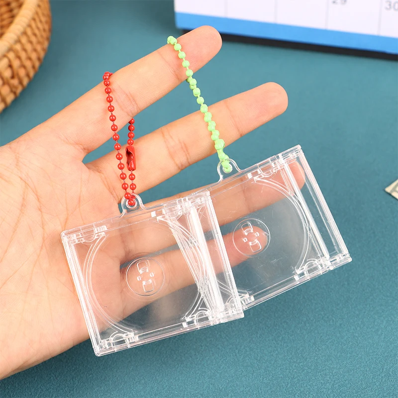 Пустой альбом мини-футляр для компакт-дисков брелок ключей с проигрывателем