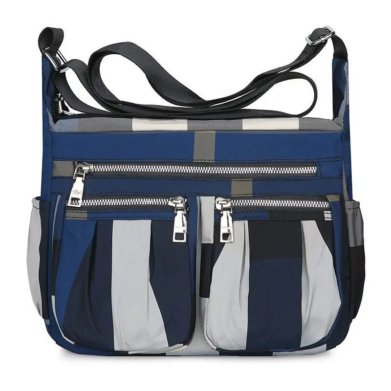2023 New Casual Lightweight Mother Crossbody Bag Female Fashion Middle-aged Large-capacity Waterproof Nylon Cloth Shoulder Bag