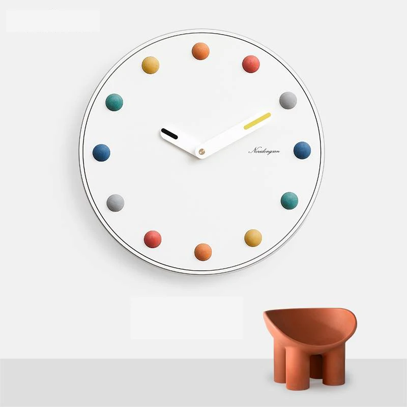 

Silent Digital Watch Wall Home Design Hanging White Nordic Modern Watch Electronic Ofertas Con Envio Gratis Wall Timepiece