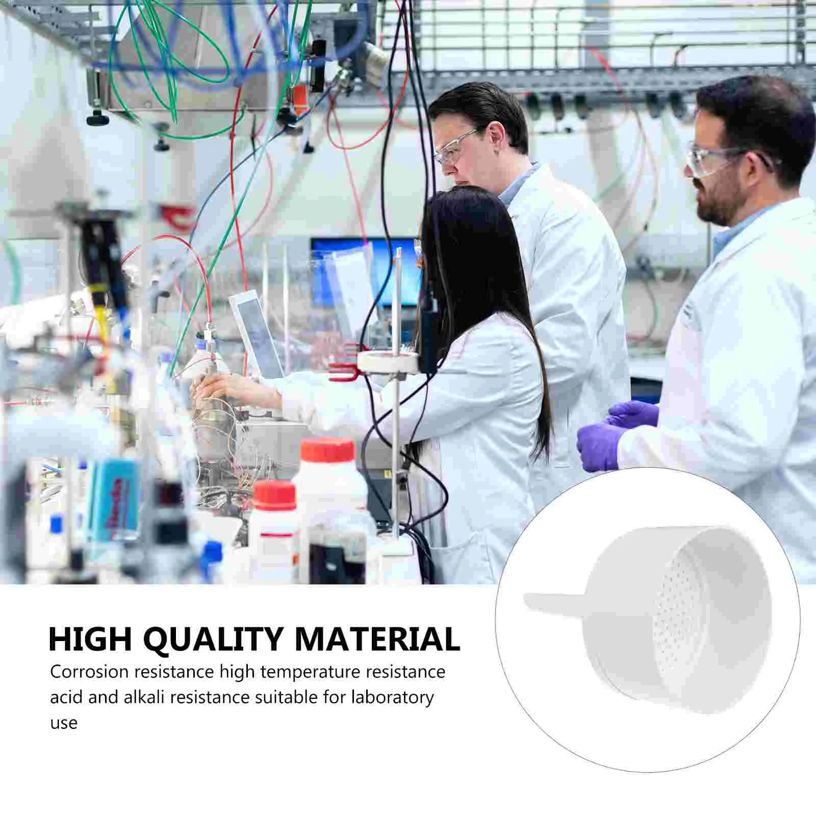 Фильтр-воронка сетчатый фильтр пластиковый лабораторный бумага Бюхнера