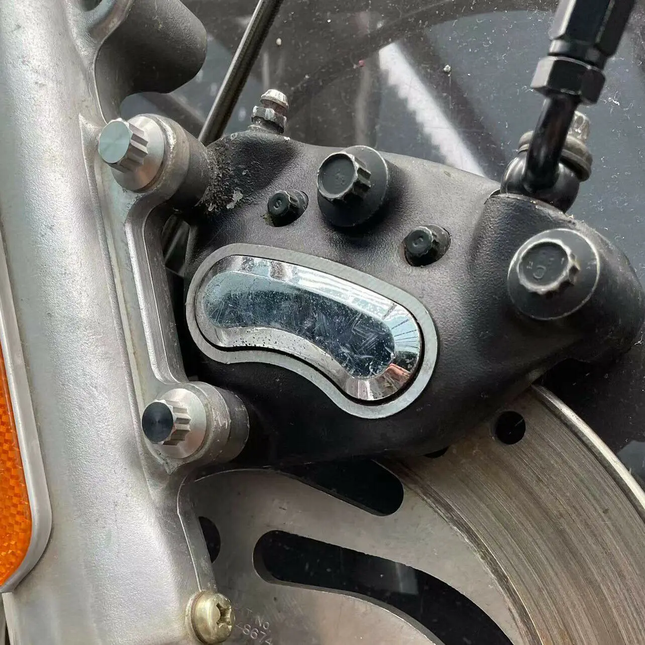 M10 титановые передние тормозные болты суппорта для Harley Davdison Softail Dyna Sportster Touring Electra