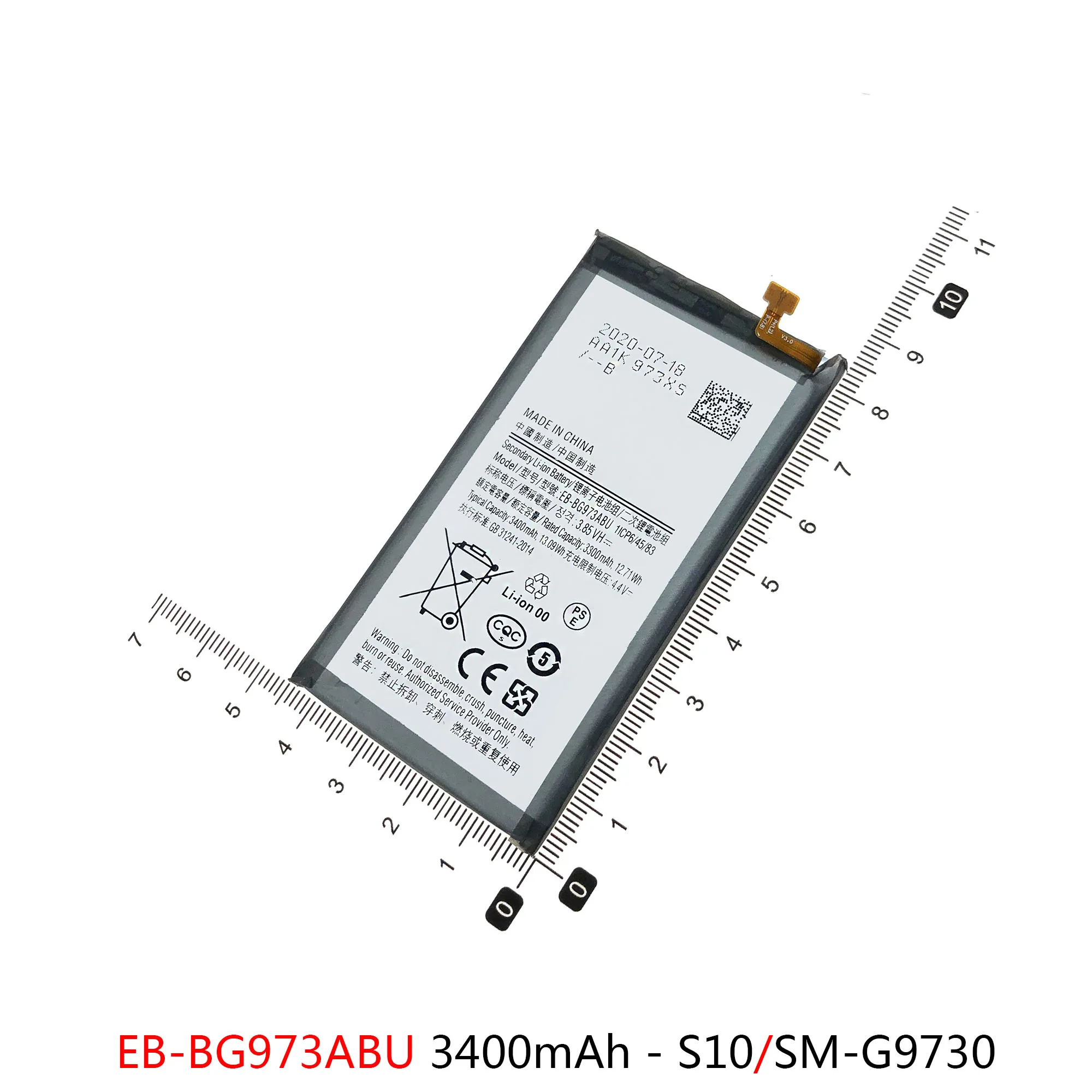 EB-BA907 EB-BG973ABU Аккумулятор для Samsung Galaxy S10 5G G9730 S10E S10Plus S10+ S10Lite EB-BG977ABU Аккумуляторы