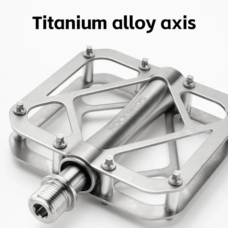 Велосипедные педали ROCKBROS велосипед из титанового сплава сверхлегкие
