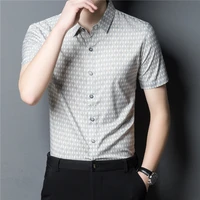 coodrony brand palid short sleeve shirts men clothes summer new arrivals high quality bussiness casual male shirt homme z6081s