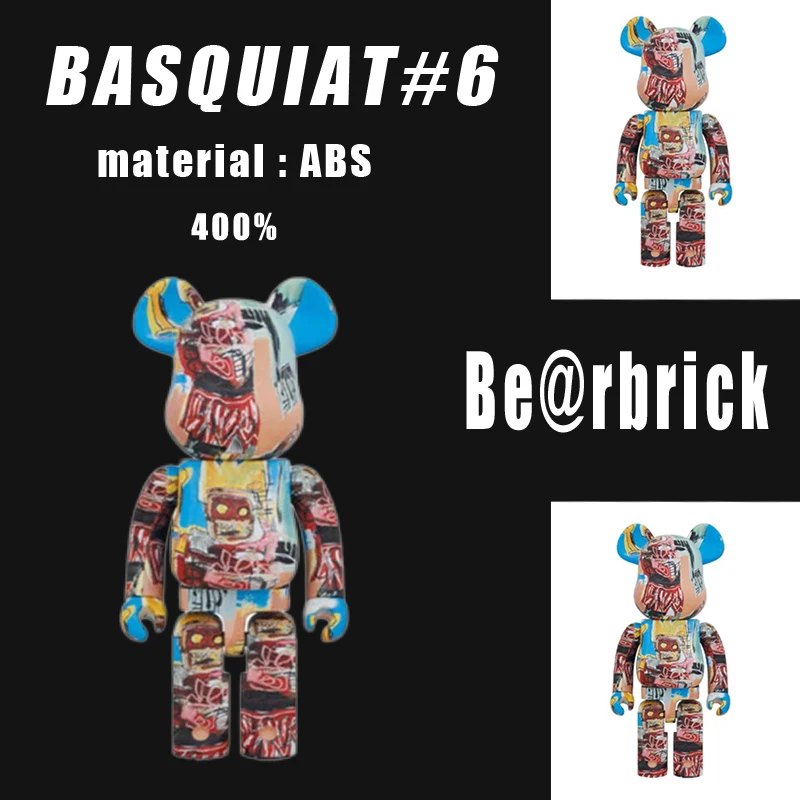 

Новый Рождественский подарок Bearbrick 400% Be @ rbrick медведь кирпичный Декор Модный Аниме медведь кирпичная фигурка гостиная модель украшение кукл...