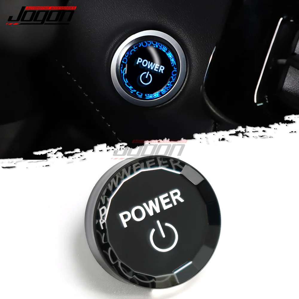 

Crystal-Black For Toyota Camry RAV4 Chr Yaris Prius Cruiser Start Stop Engine Push Button Key Trim Sticker
