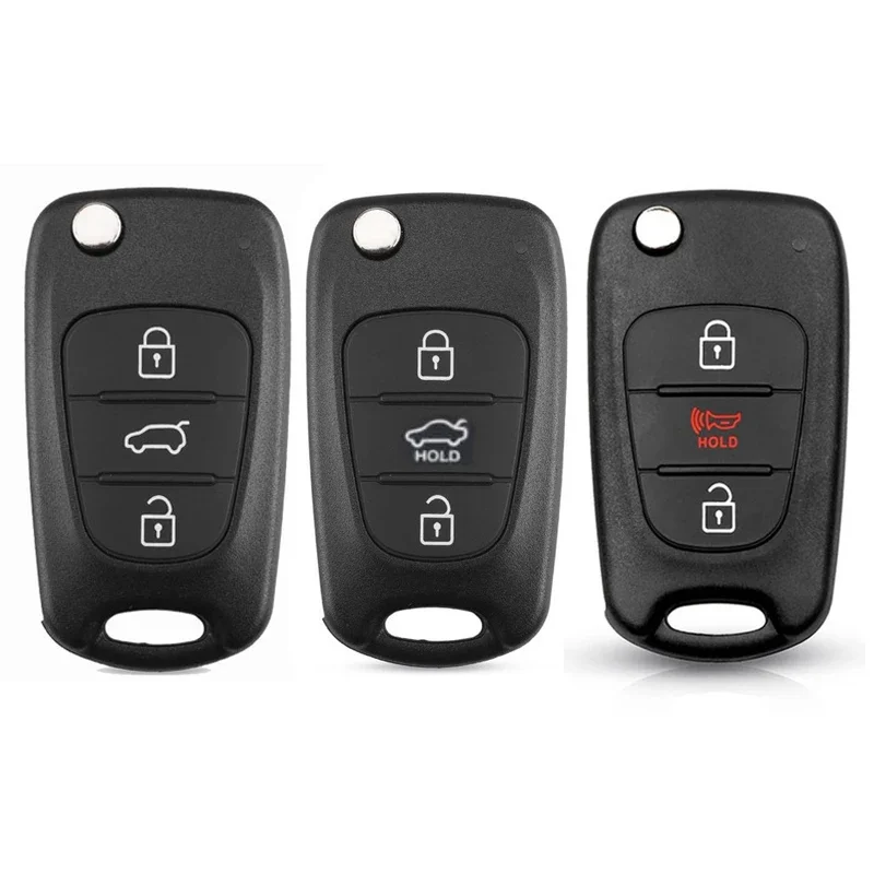 Корпус для дистанционного ключа с 3 кнопками Hyundai I20 I30 IX35 I35 Accent Kia Picanto Sportage K2 K5