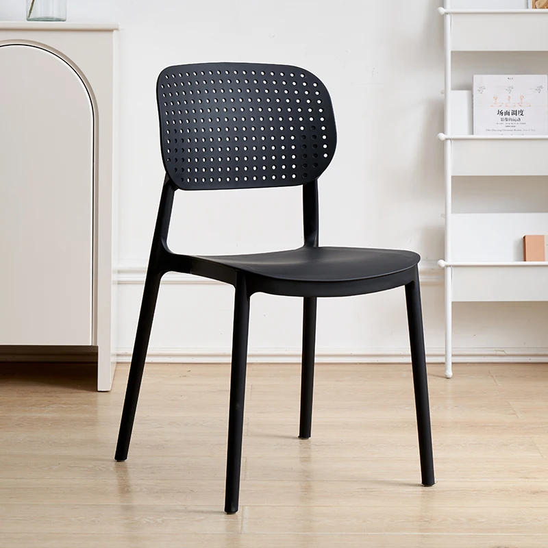 

Modern Outdoor Dining Chair Plastic Office Design Lounge Dining Chair Living Room Banquet Vanity Krzesła Pokojowe Home Furniture