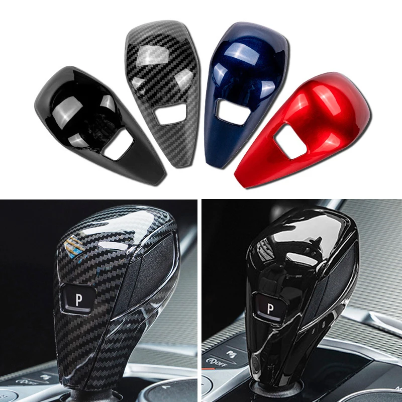 

For BMW 2 3 4 Series G20 G21 X3 G01 X4 G02 G29 G22 G23 G26 F40 F44 G42 Car Gear Shift Knob ABS Trim Handle Cover Sticker 20-22