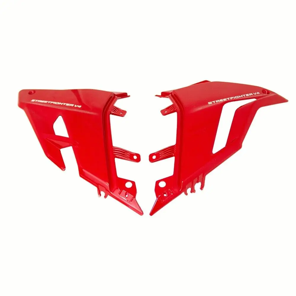 

Motorcycle Accessories Red Lower Bottom Oil Belly Pan Fairing For DUCATI Streetfighter V4 V4S 2020-2022