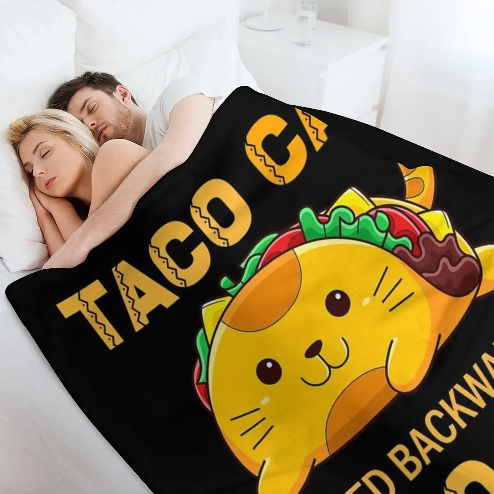 Plush TacoCatfor Kids плед