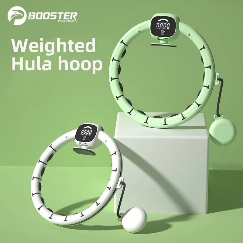 

Smart Weighted Sports Hula Hoop Adjustable Auto-spinning ball Slimming Hoops home abdomen exercise for weight loss
