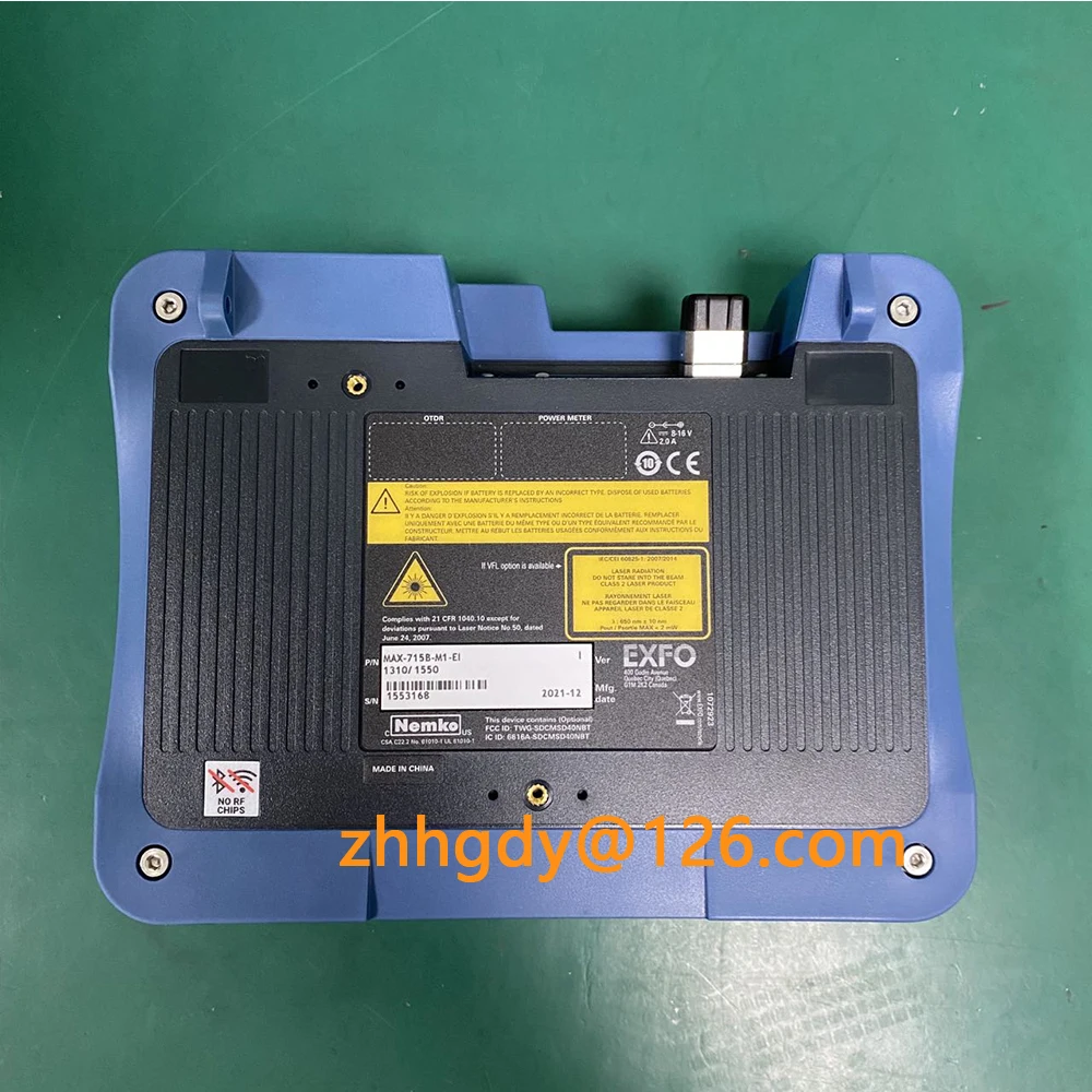 Max-715b-M1 EXFO MaxTester MAX-715B SM1 OTDR 1310/1550 нм Длина волны 30/28 дБ Многоязычный