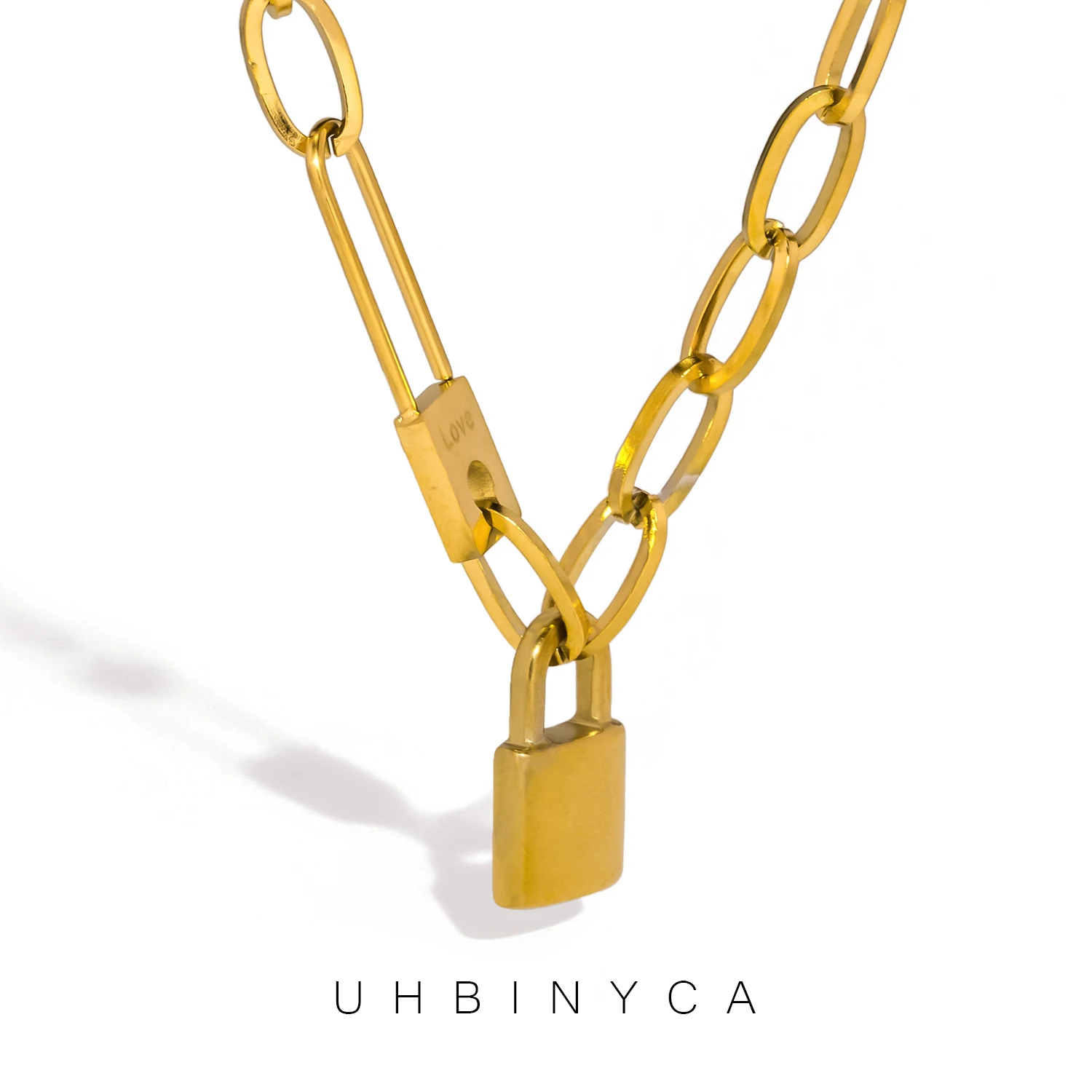 UHBINYCA ожерелье из нержавеющей стали