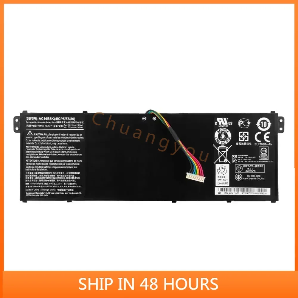 Подходит для Acer ES1-331 721 771 511 г Ac14b18j B13j E11 аккумулятор ноутбука