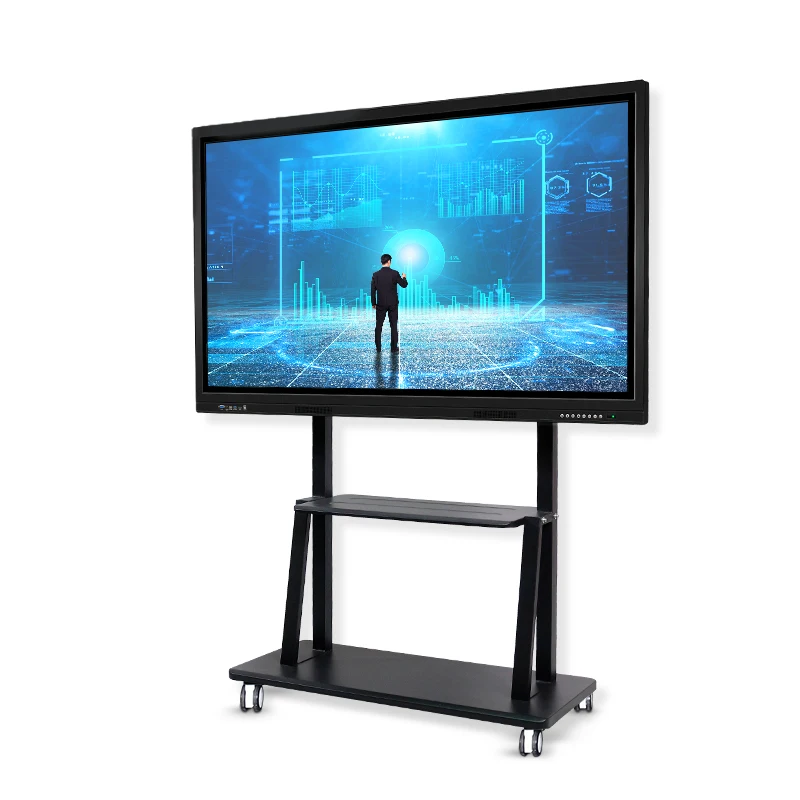 

Touchpie 86 inch led interactive capacitor touch screen whiteboard smart meeting class Infrared capacitor panel Factory Supply