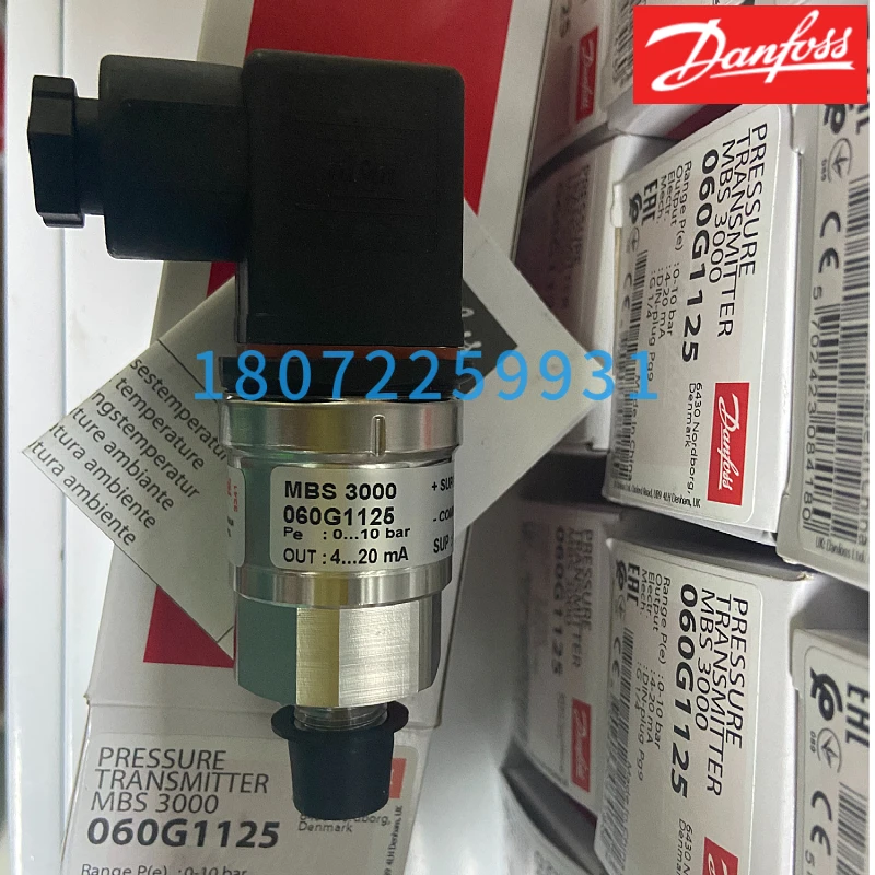 060G1125 Датчик давления Danfoss MBS3000 0-10 бар