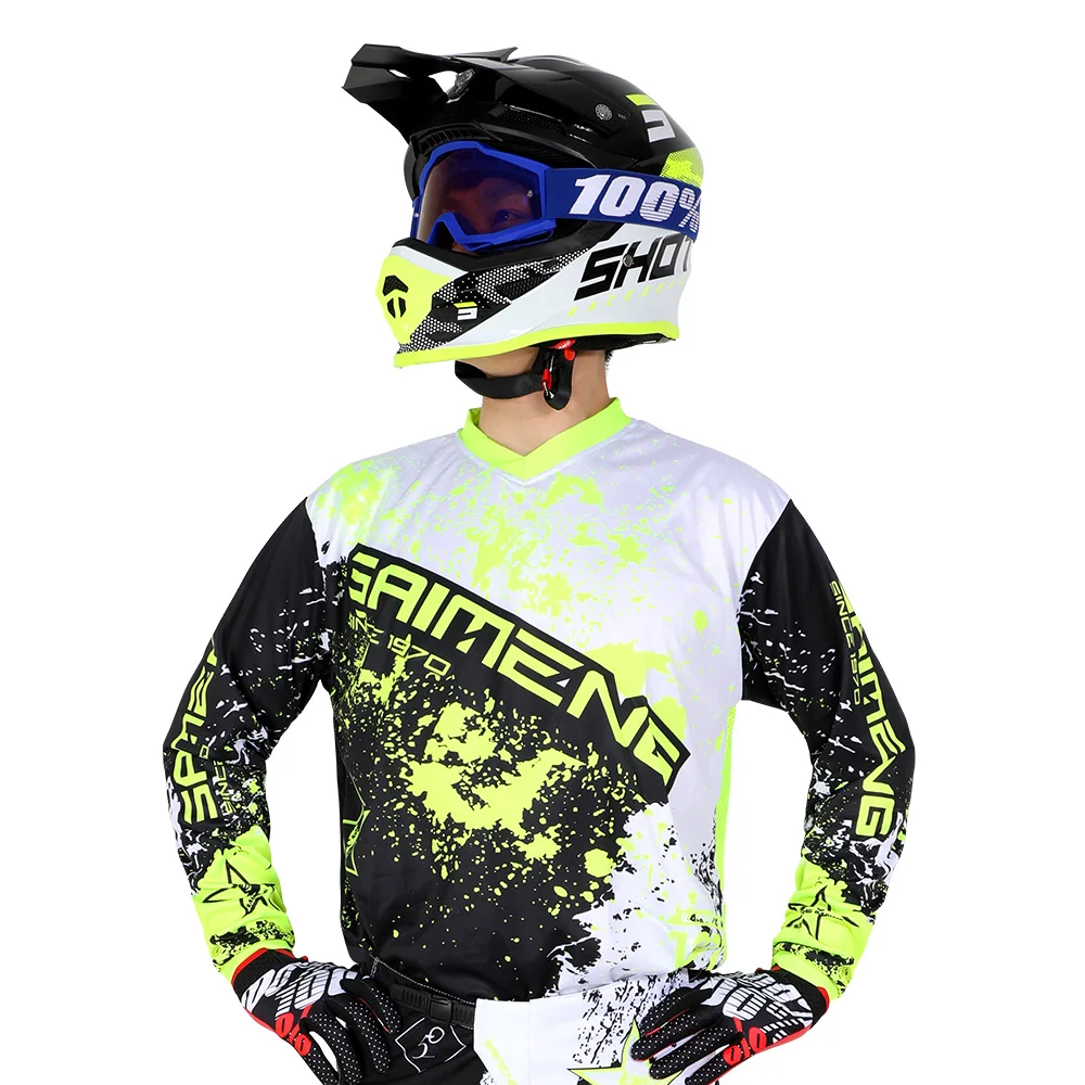 

motocross gear set Jersey racing competition suit Mens lady clothes Motorbike Off-road Enduro Flexair stretchy BMX MTB