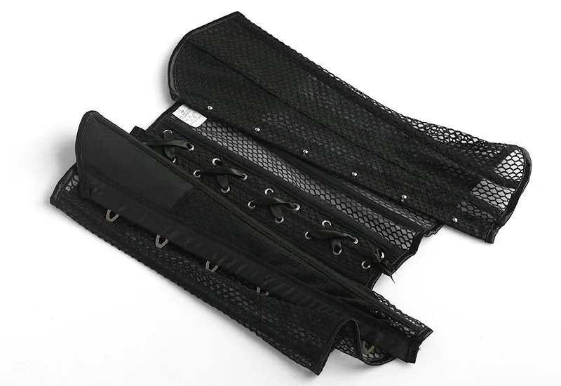 Прозрачный сетчатый корсет с открытыми плечами женский сексуальный блузка и