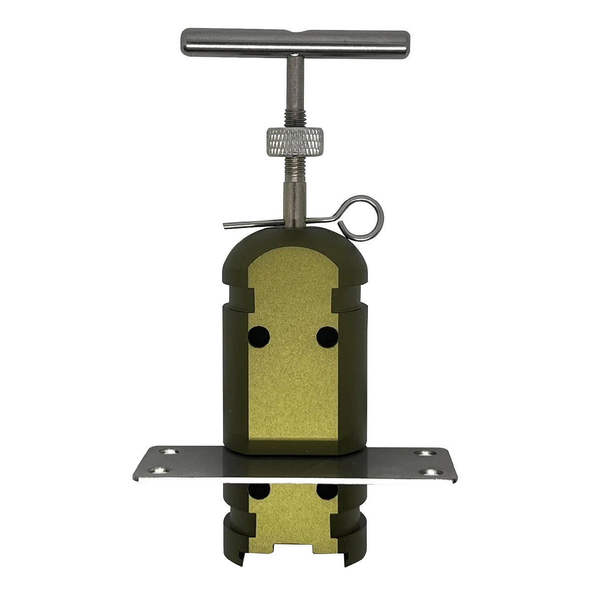 

Perimeter Trip Alarm 12 Gauge Perimeter Defense Device 360° Coverage for Camping and Security Property Safety(B)