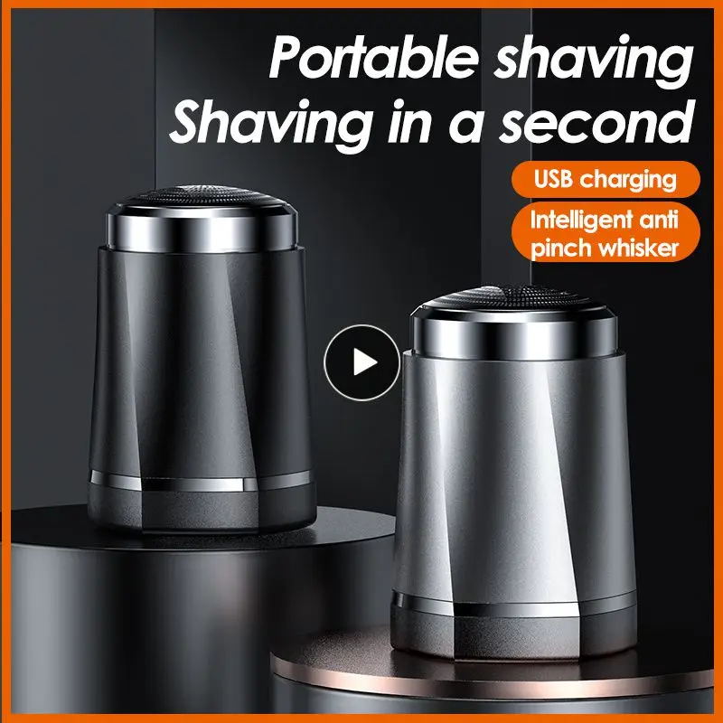 

Portable Razor Sharp Blade Clover Head Razor Long Battery Life Portable Skin-friendly Electric Shaver 70g Razor Shaver