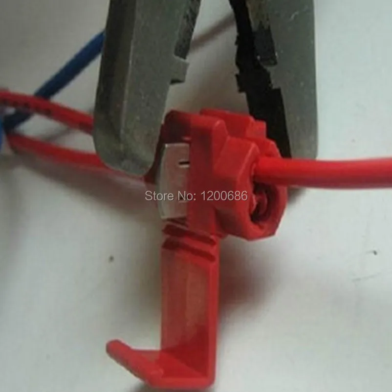 Купи Red Scotch Lock Wire Quick Splice Connectors Terminals Electrical Crimp 878100 100pcs за 299 рублей в магазине AliExpress