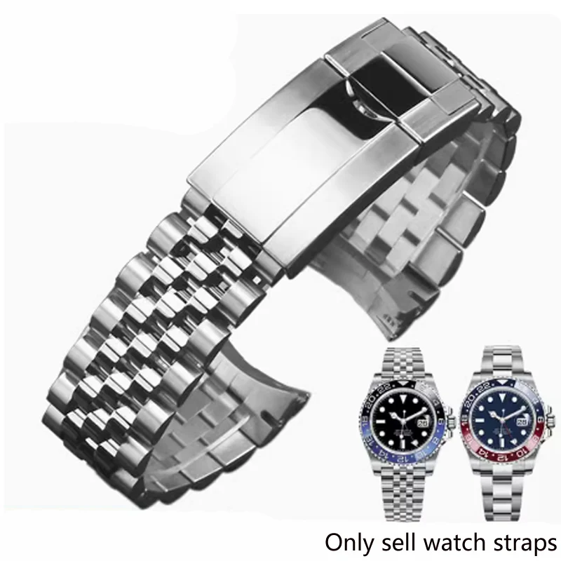 Фото 904 Юбилейный ремешок для часов Rolex Sub GMT, яхта Daytona, мужской ремешок, роскошная цепочка для часов, запасные части, аксессуары №1