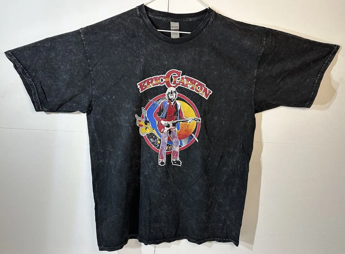 Винтажная футболка с рисунком Феи грибов Эрик Клэптон для взрослых XL