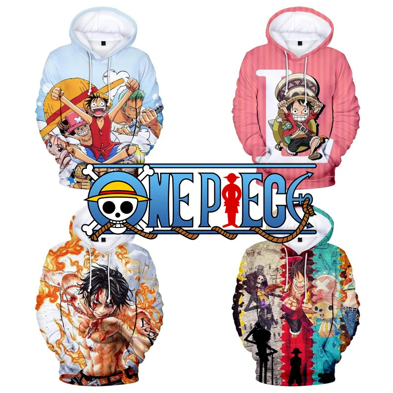 

Nico Robin One Piece Nami Hoodie Sweatshirt Monkey D. Luffy Anime Figure Men Outerwear Oversized Cosplay Trafalgar Law Tops