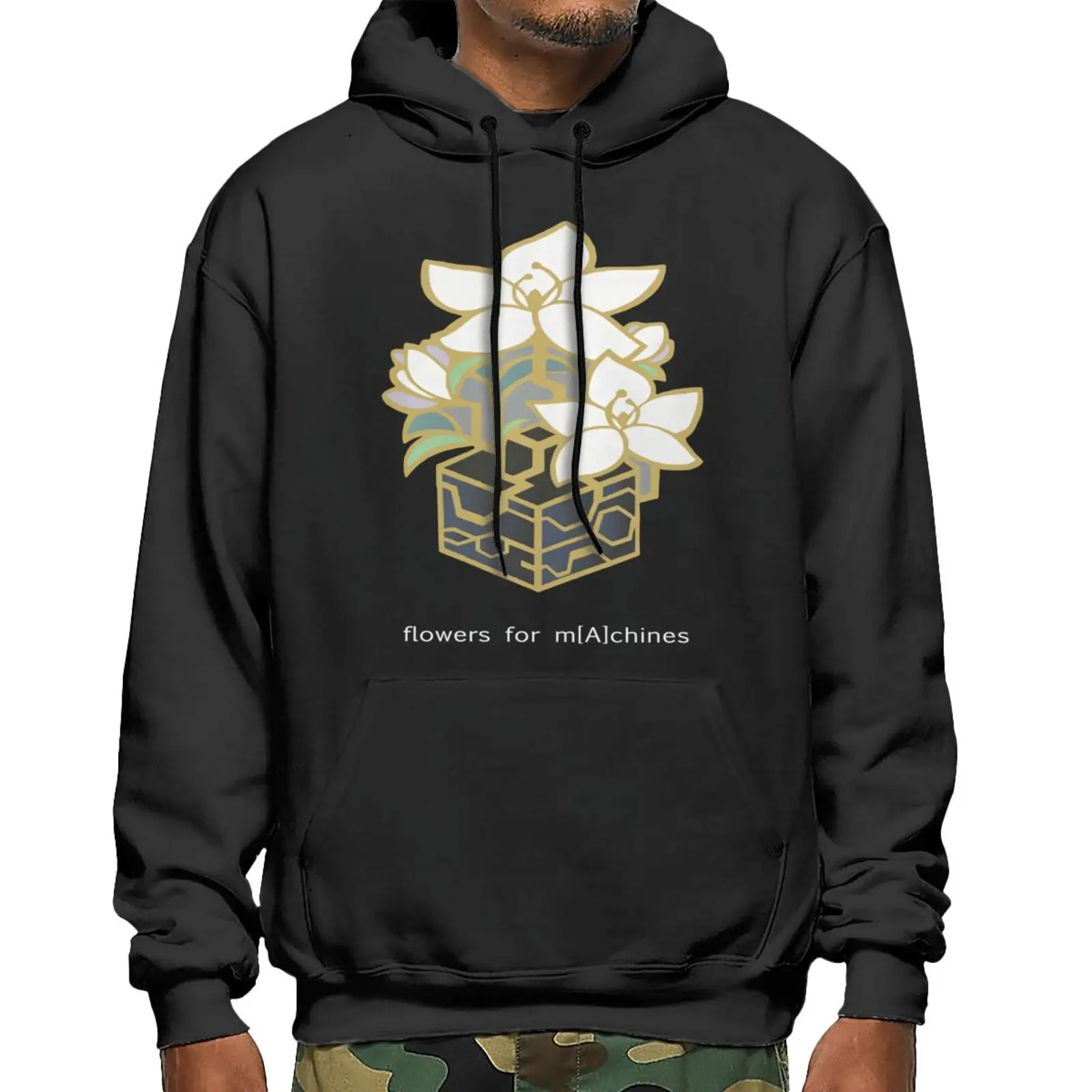 

Nier Automata Flowers For A Chines Hoodies Sweaters Anime Hoodie Male Sweatshirt Men's Winter Jacket Sweatshirts Zipper Hoodie