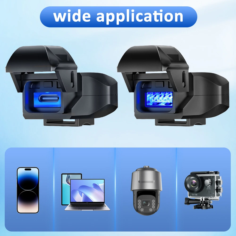 Водонепроницаемое зарядное устройство с двумя USB-портами 12 В