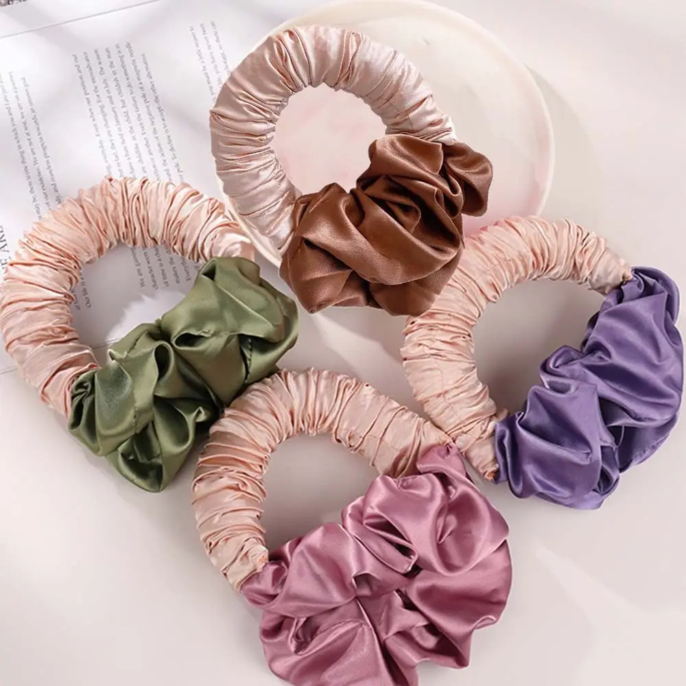 

Heatless Curling Rod Headband No Heat Hair Rollers Ribbon Lazy Sleeping Curls Hair Curler Wave Formers DIY Hair Styling Tools