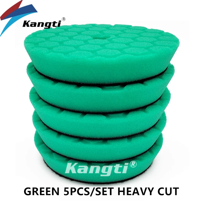 

5 (125 мм)/6 (150 мм) дюймов автомобильная вощеная полировальная подушечка Германия пенопластовый полировальный диск инструменты для ухода за автомобилем восковые подушечки для детализации автомобиля