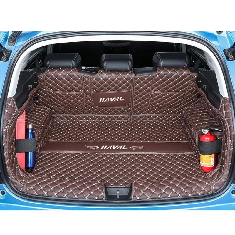

For GWM Haval Jolion 2022 2021 2023 Car Styling Trunk Protection PU Leather Mat Catpet Interior Cover Part Auto Accessories