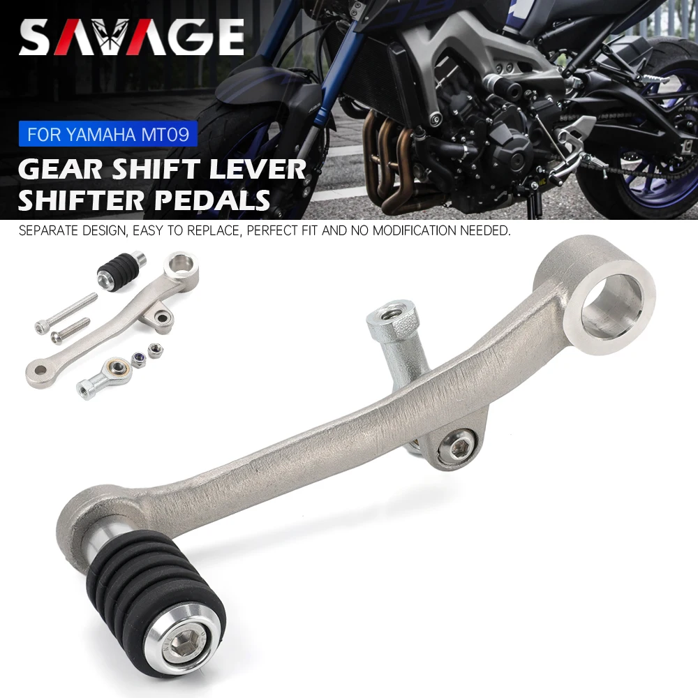 

Левый Рычаг переключения передач для YAMAHA MT09 FZ09 FJ09 MT-09 Tracer 900/GT XSR 900 2014-2020, аксессуары для мотоциклов, педали переключения передач