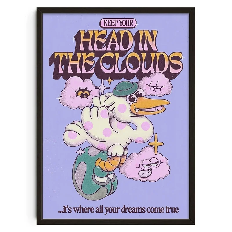 

Абстрактный японский постер на холсте