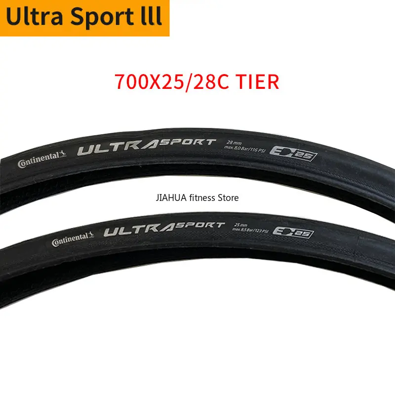 

Continental ULTRA SPORT III Road Bike Tires 700*23/25c Road Bike Wire Tires Bicycle Parts Road Bike Tires Non-foldable Tires